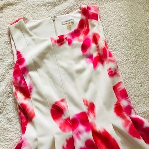 Calvin Klein | Pleated Dress w/t Pockets